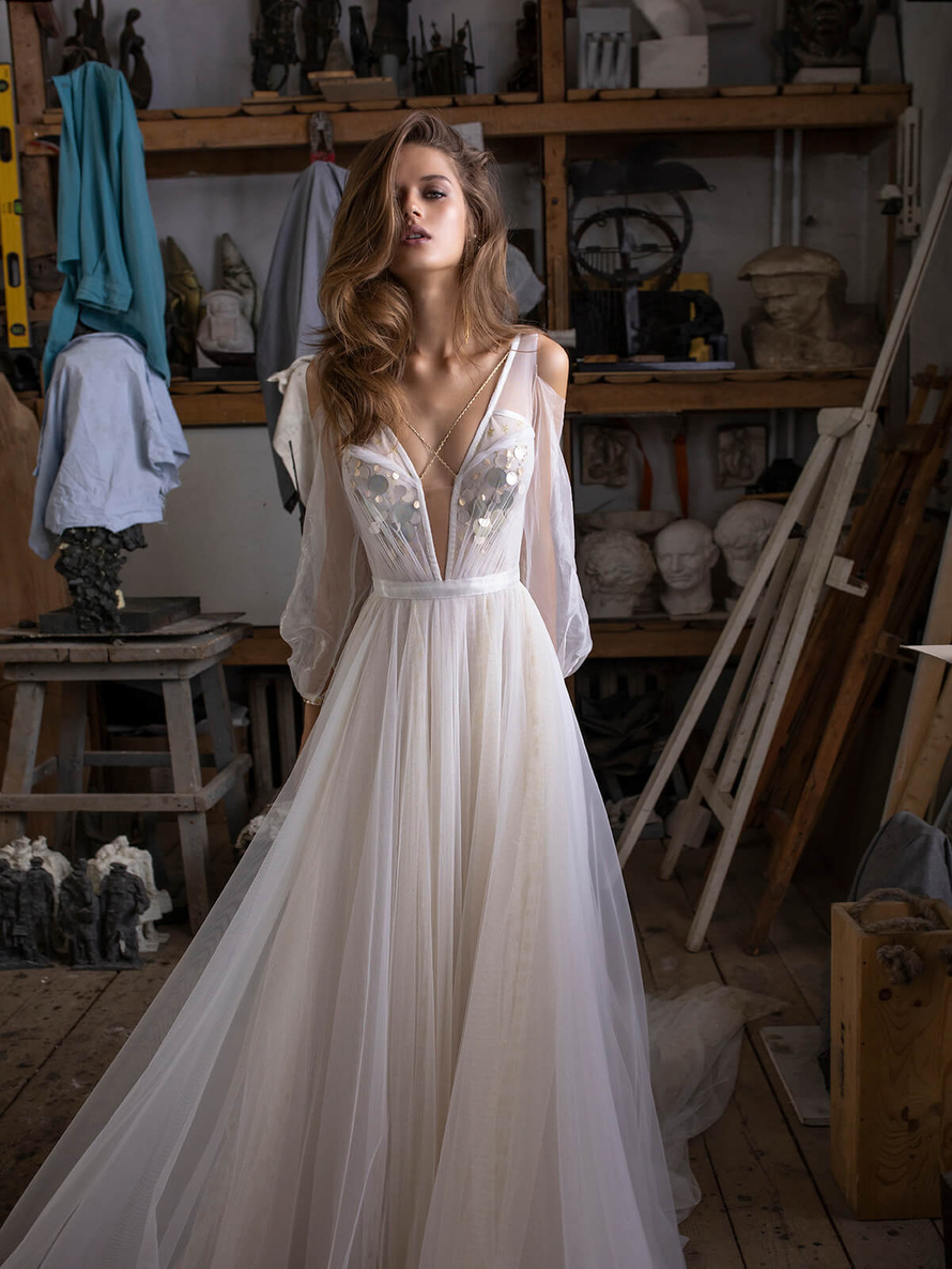 Купить свадебное платье «Солея» Рара Авис из коллекции Шайн Брайт 2020 года в интернет-магазине
