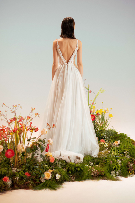 Купить свадебное платье «Сами» Рара Авис из коллекции Оазис 2022 года в салоне «Мэри Трюфель»
