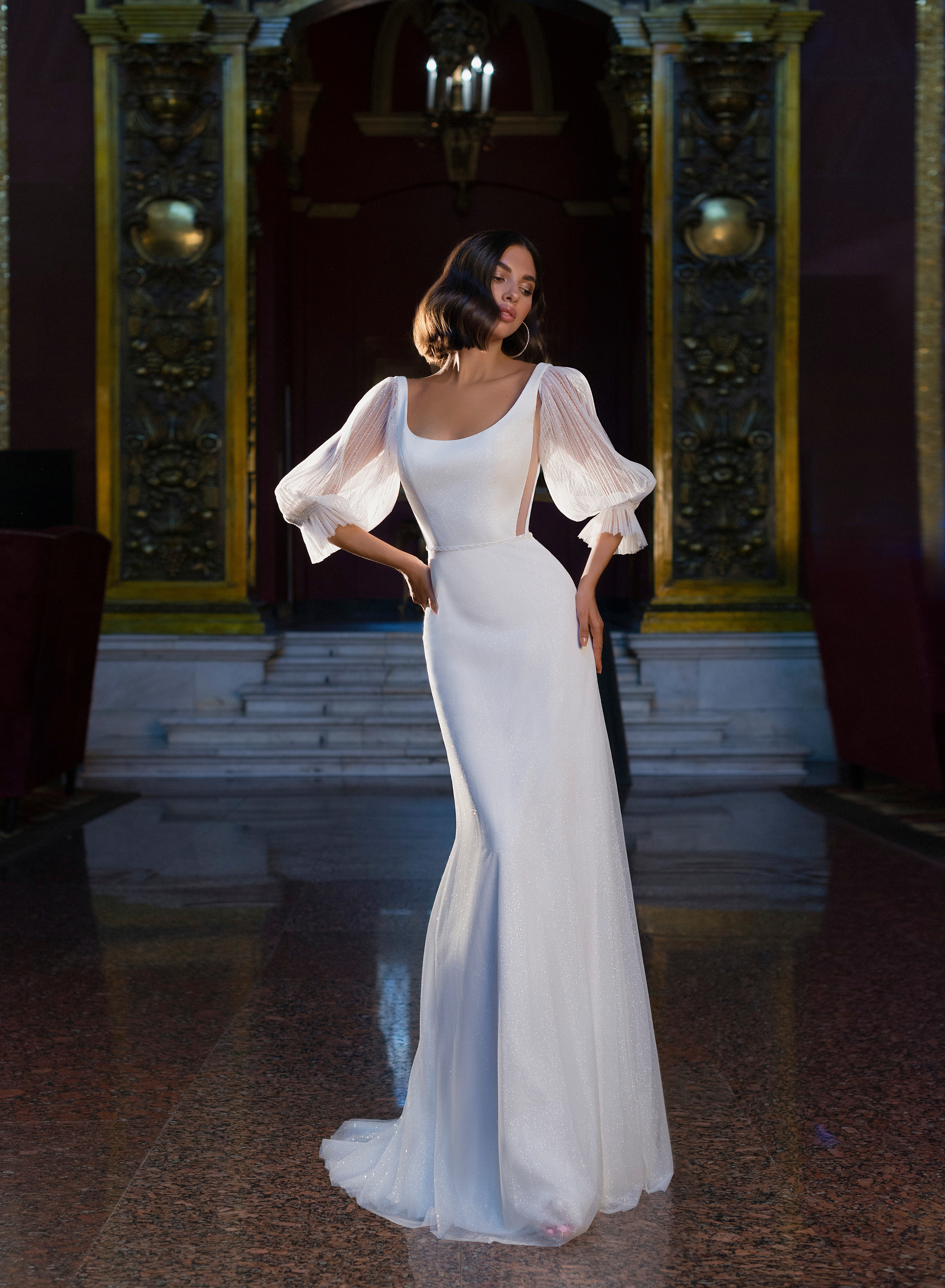 Купить свадебное платье «Ила» Мэрри Марк из коллекции Бриллиант 2022 года в салоне «Мэри Трюфель»