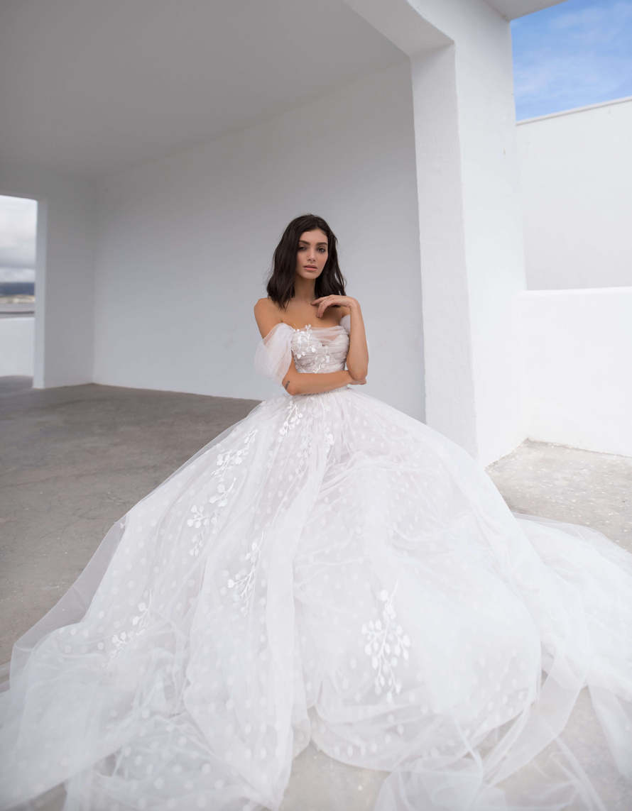 Купить свадебное платье «Майлли» Бламмо Биамо из коллекции 2019 года в Екатеринбурге
