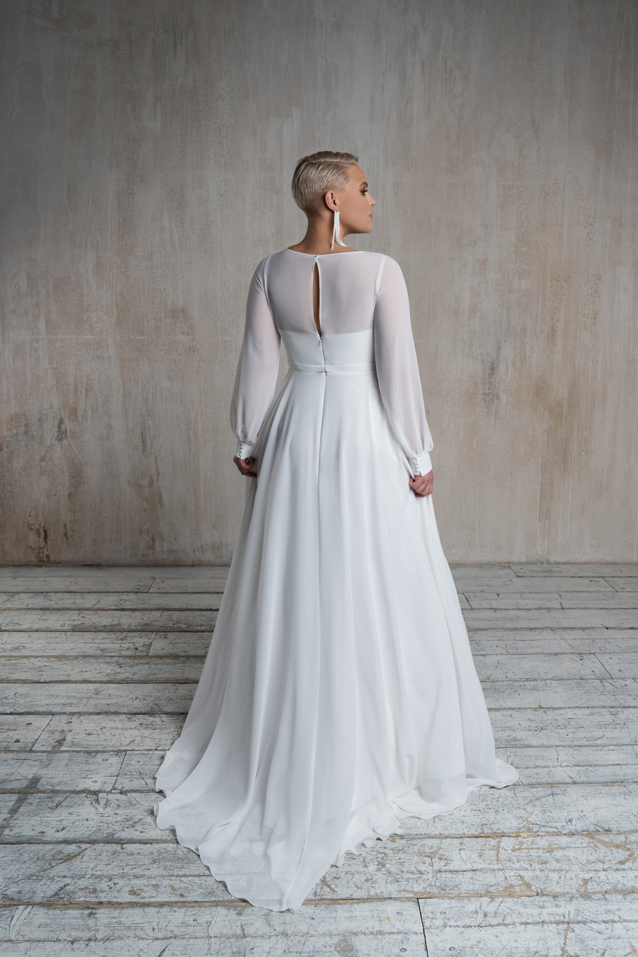 Свадебное платье «Осфадэль плюс сайз» Марта — купить в Самаре платье Осфадэль из коллекции 2021 года
