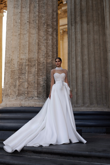 Купить свадебное платье «Дора» Патрисия Кутюр из коллекции 2024 года в салоне «Мэри Трюфель»