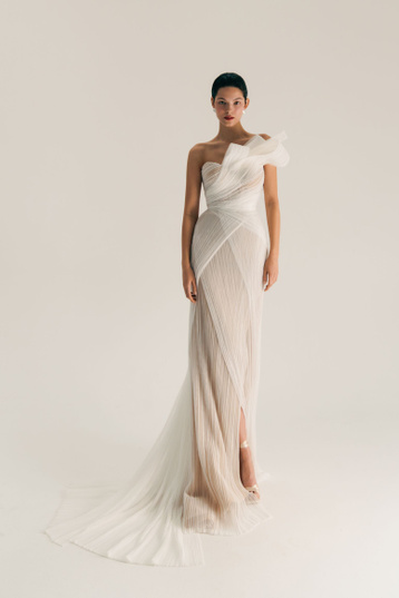 Купить свадебное платье «Жаклин» Лана Мариненко из коллекции  2023 года в салоне «Мэри Трюфель»