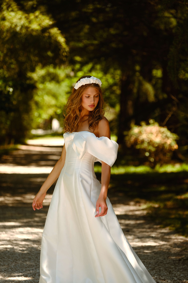 Купить свадебное платье «Веллингтон» Анже Этуаль из коллекции Влюбиться 2022 года в салоне «Мэри Трюфель»