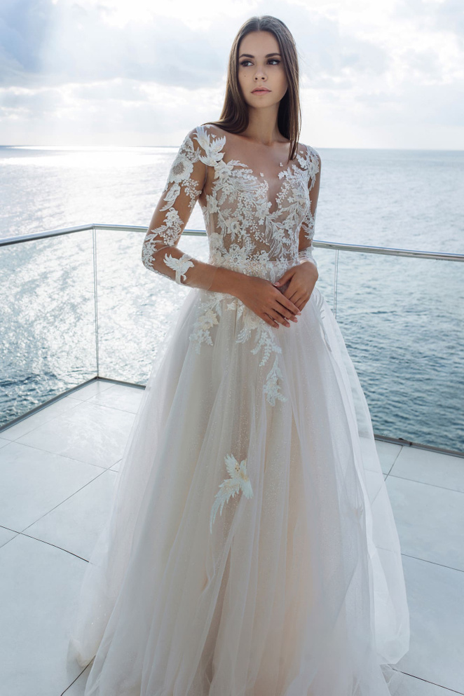 Свадебное платье «Бирди» Стрекоза — купить в Краснодаре платье Бирди из Strekkoza 2019
