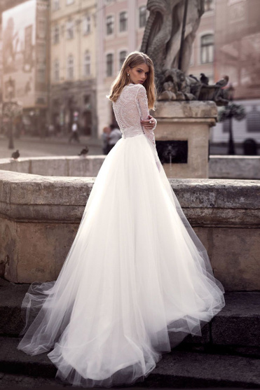 Купить свадебное платье «Марвел» Лида Катсель из коллекции 2020 года в Екатеринбурге
