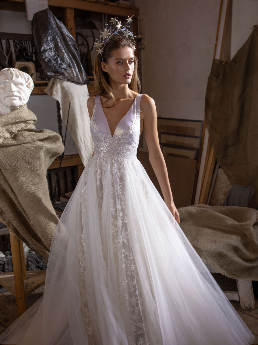 Купить свадебное платье «Стэрли» Рара Авис из коллекции Шайн Брайт 2020 года в интернет-магазине