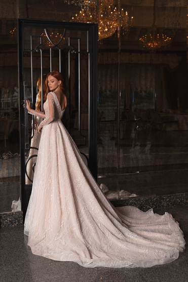 Купить свадебное платье «Роберта» Кристал Дизайн из коллекции Лав Стори 2020 в интернет-магазине «Мэри Трюфель»