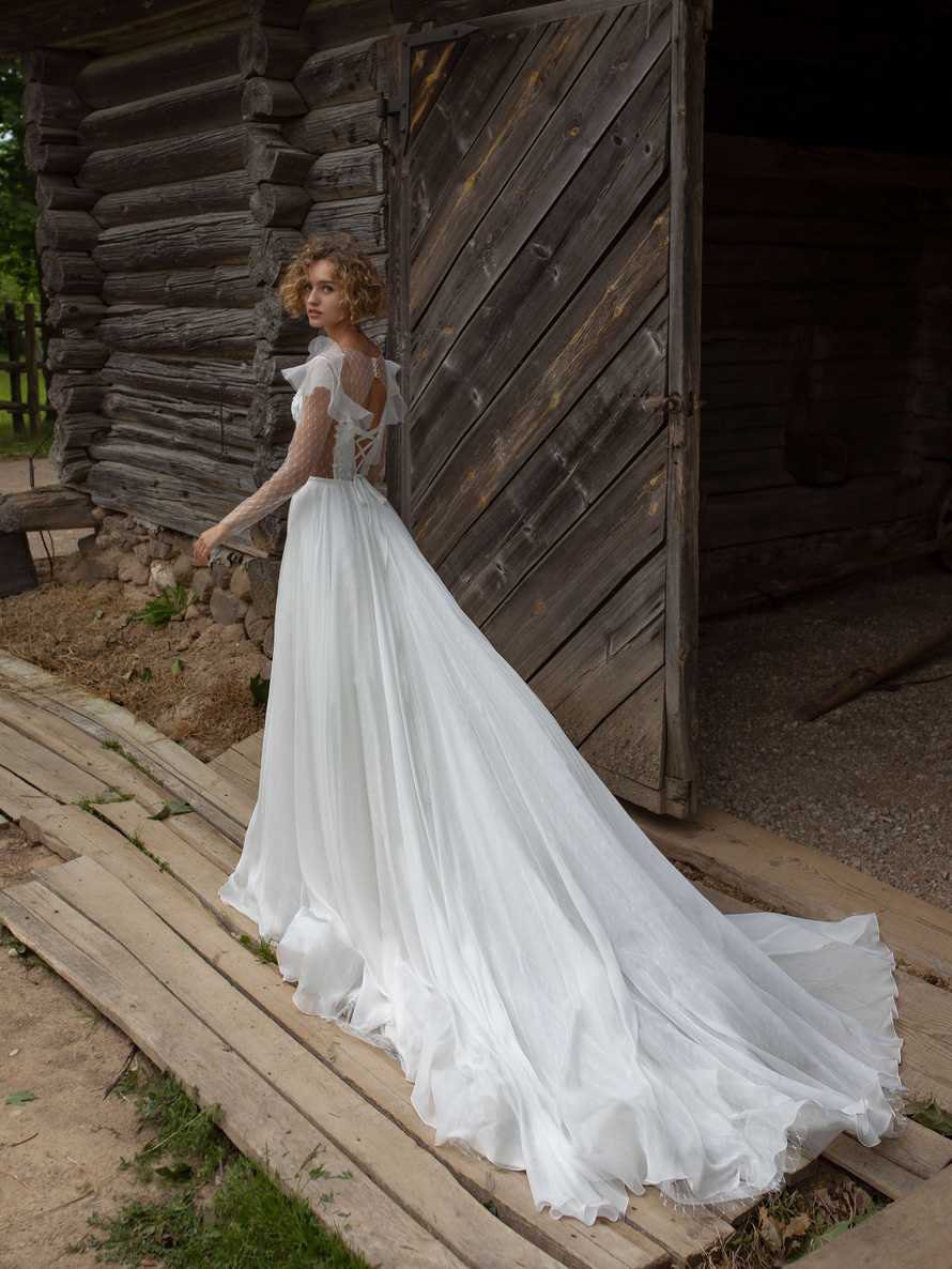 Купить свадебное платье «Мелентиа» Рара Авис из коллекции Сан Рей 2020 года в интернет-магазине