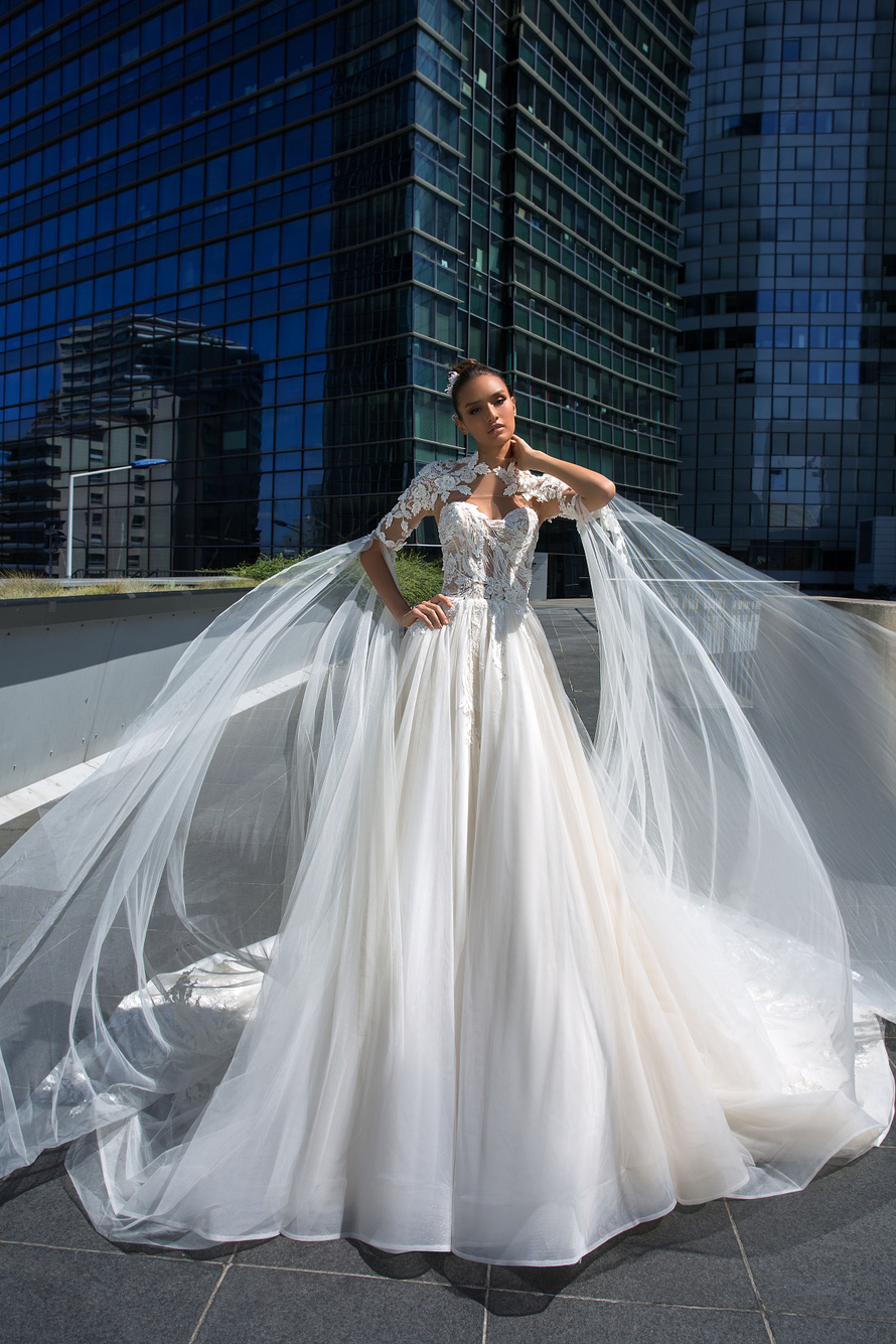 Купить свадебное платье «Марсель» Кристал Дизайн из коллекции Париж 2019 в Краснодаре