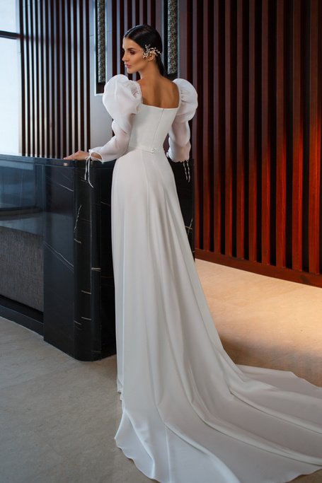 Свадебное платье «Фиджи» Strekkoza — купить в Краснодаре платье Фиджи коллекция Баккарат Стреккоза 2021