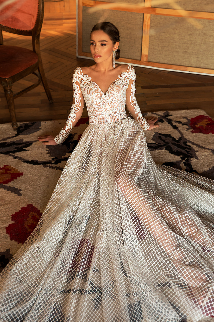 Купить свадебное платье «Линда» Жасмин из коллекции 2019 года в Краснодаре