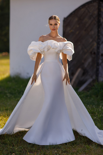 Купить свадебное платье «Зара» Стрекоза из коллекции Любава 2023 года в салоне «Мэри Трюфель»