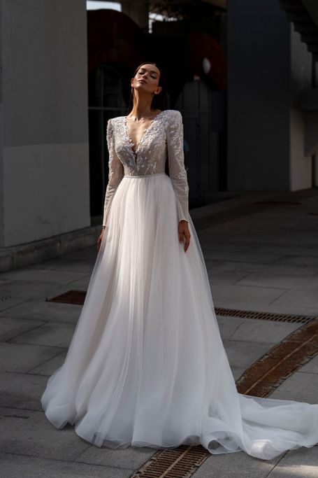 Лучшие классические свадебные платья