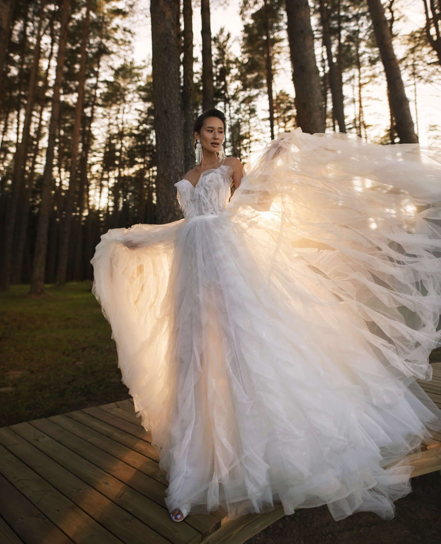 Купить свадебное платье «Орландо» Бламмо Биамо из коллекции Нимфа 2020 года в Волгограде