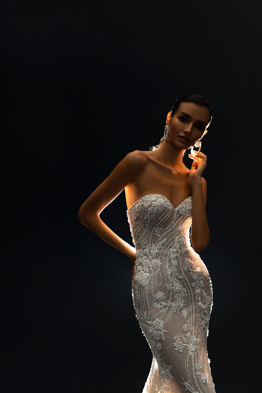Купить свадебное платье «Хайди» Кристал Дизайн из коллекции Звездная пыль 2021 в салоне