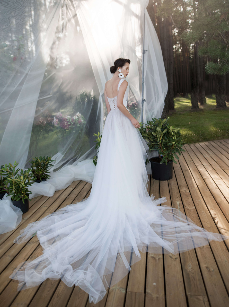 Купить свадебное платье «Ромул» Бламмо Биамо из коллекции Нимфа 2020 года в Екатеринбурге