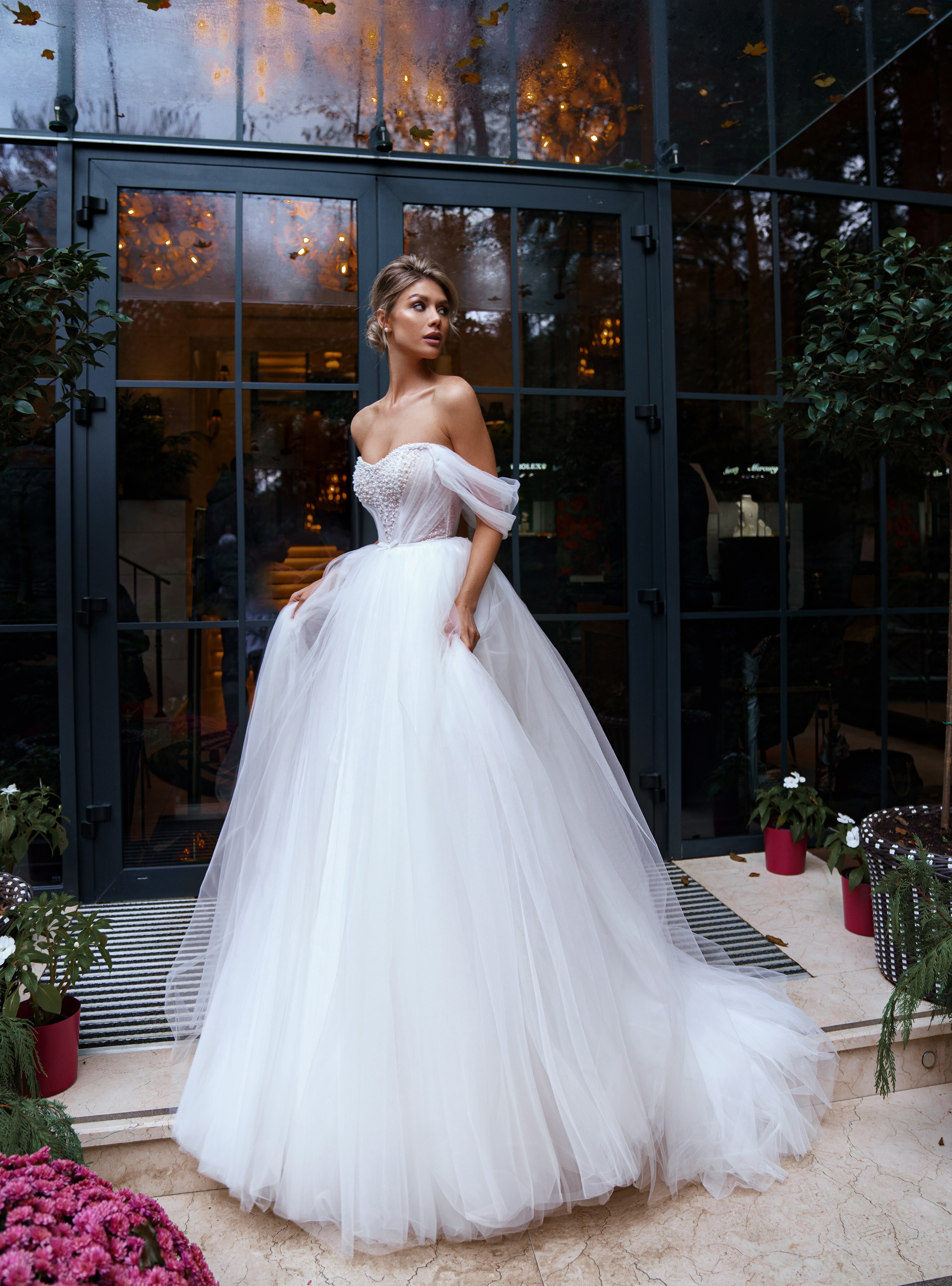 Купить свадебное платье «Адель» Сонеста из коллекции 2022 года в салоне «Мэри Трюфель»