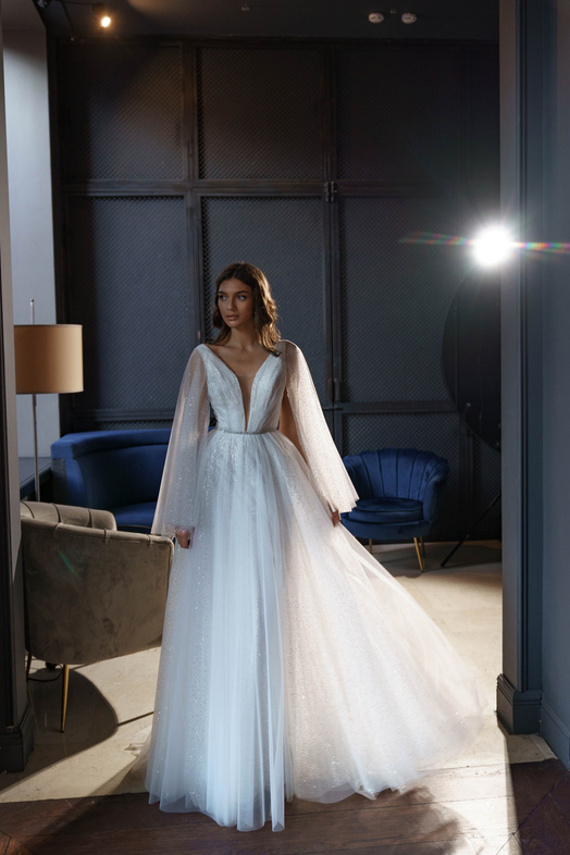 Купить свадебное платье «Ева» Сониа Солей Эир из коллекции 2023 года в салоне «Мэри Трюфель»