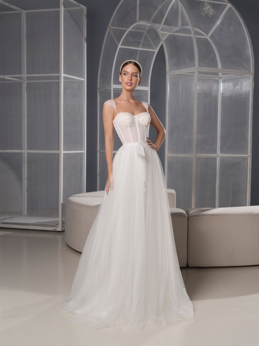 Купить свадебное платье «Далила» Мэрри Марк из коллекции 2022 года в Мэри Трюфель