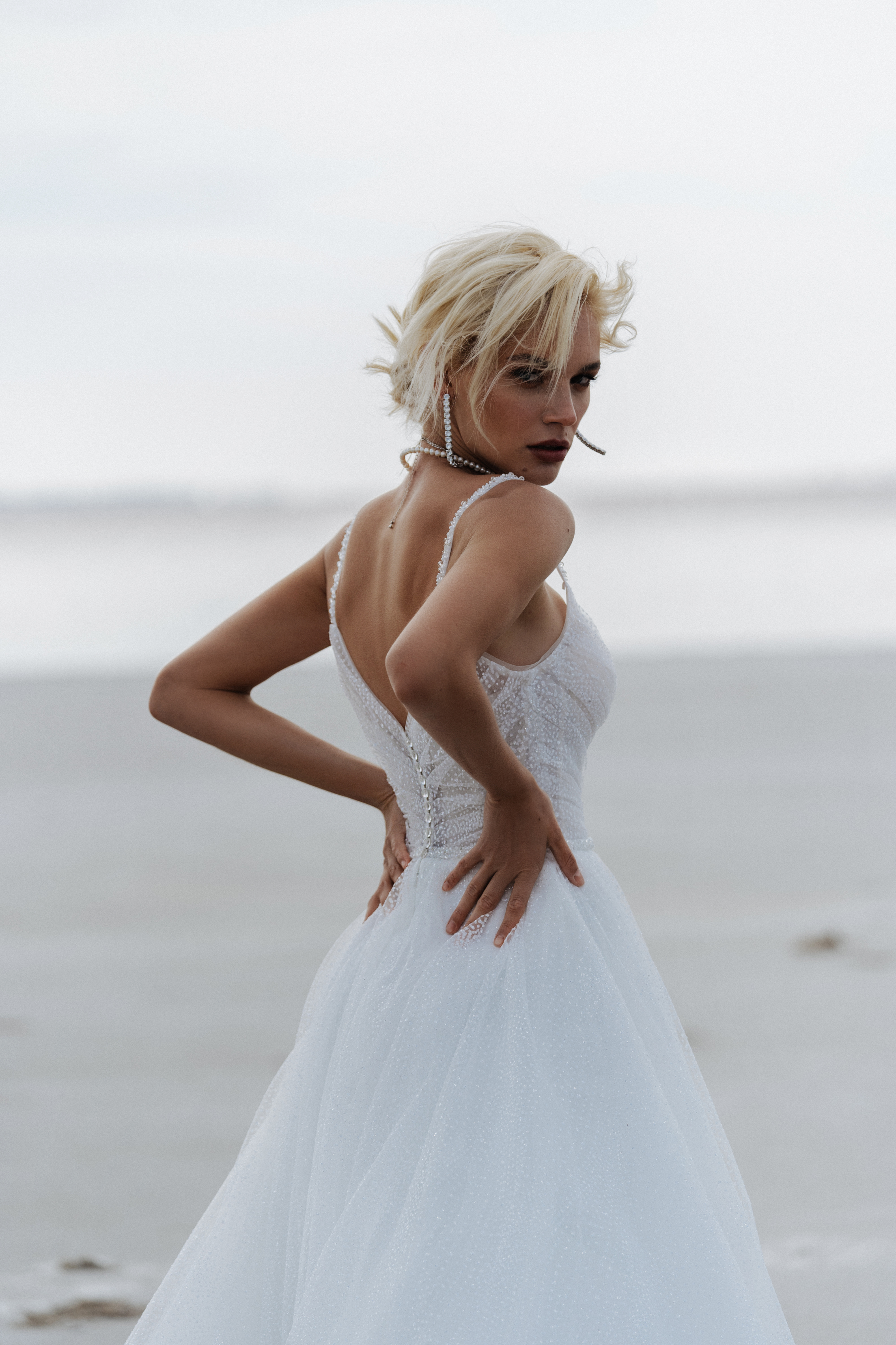 Купить свадебное платье «Эмили» Наталья Романова из коллекции Блаш 2022 года в салоне «Мэри Трюфель»