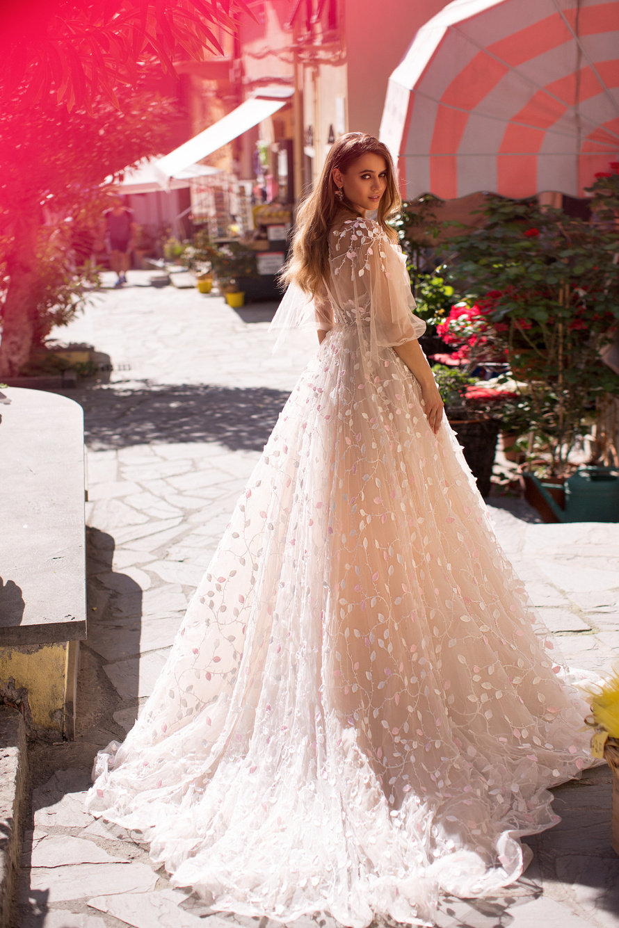 Купить свадебное платье «Магнолия» Анже Этуаль из коллекции 2019 года в интернет-магазине «Мэри Трюфель»