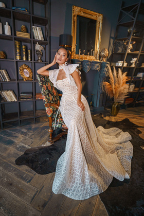 Купить свадебное платье «Арина» Рара Авис из коллекции Искра 2021 года в интернет-магазине
