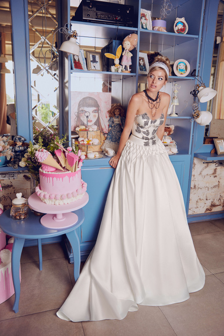 Купить свадебное платье «Мелантида» Бламмо Биамо из коллекции Свит Лайф 2021 года в Санкт-Петербурге