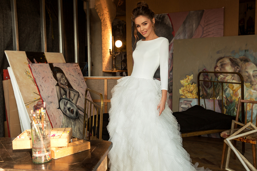 Купить свадебное платье «Лиа» Жасмин из коллекции 2019 года в Краснодаре