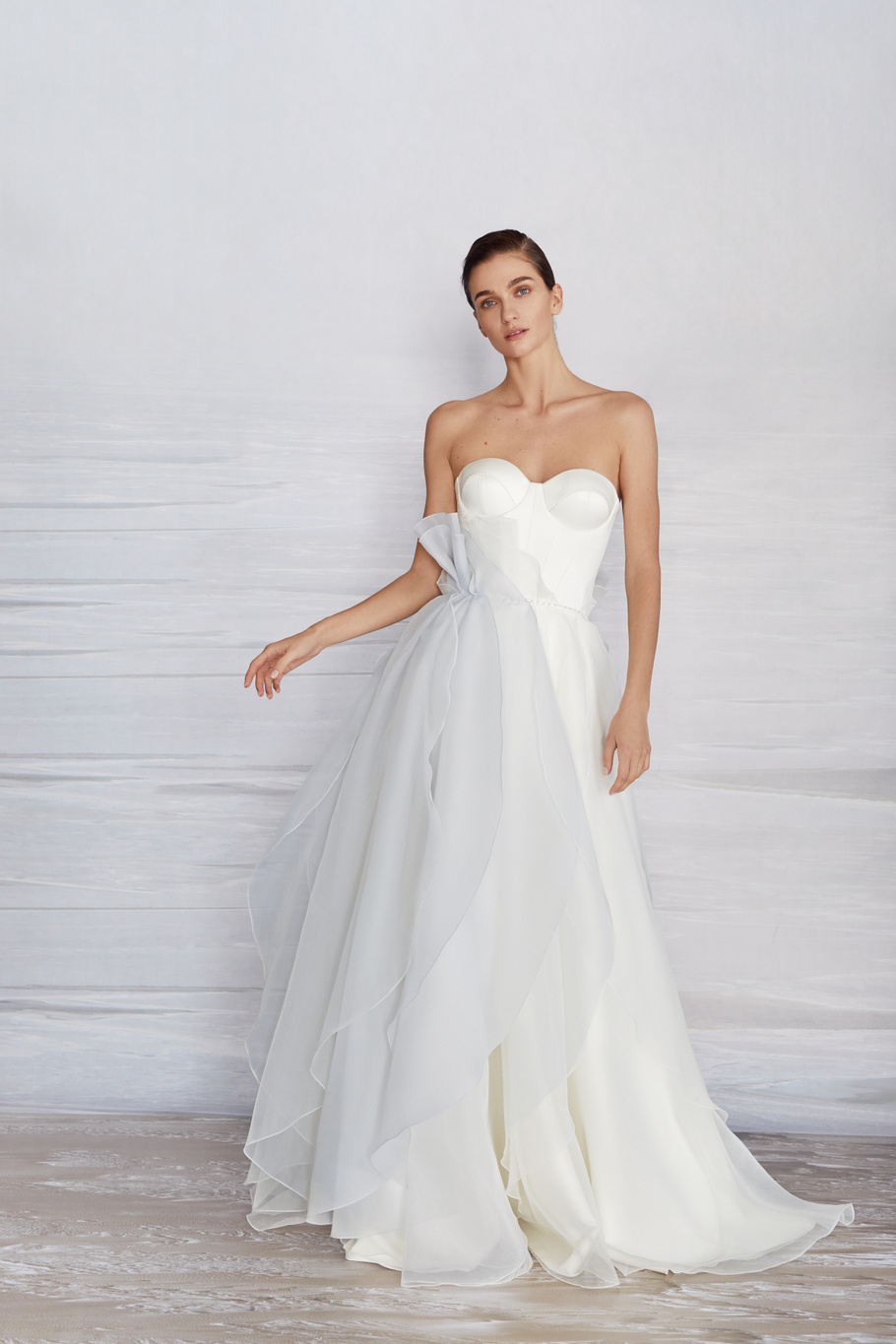 Купить свадебное платье «18068» Лиретта из коллекции 2021 года в салоне «Мэри Трюфель»
