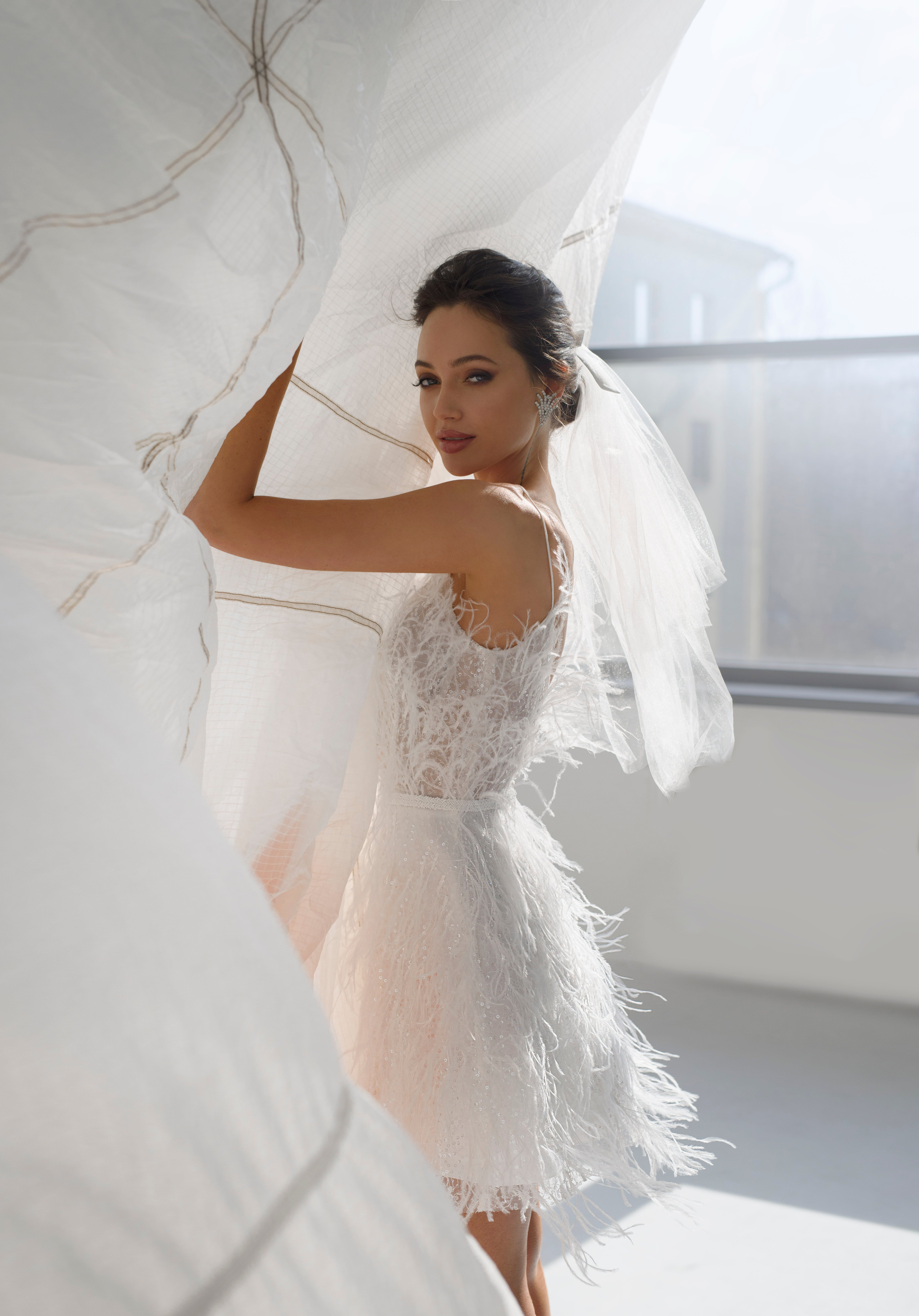Купить свадебное платье «Бейлис» Эйв из коллекции Пташка 2023 года в салоне «Мэри Трюфель»