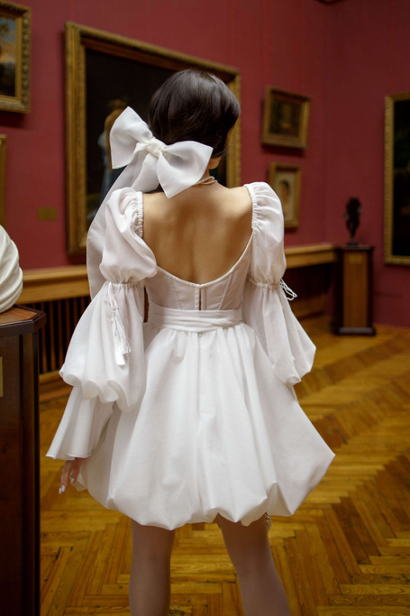 Купить свадебное платье «Лу» Рара Авис из коллекции Трилогия Любви 2022 года в салоне «Мэри Трюфель»