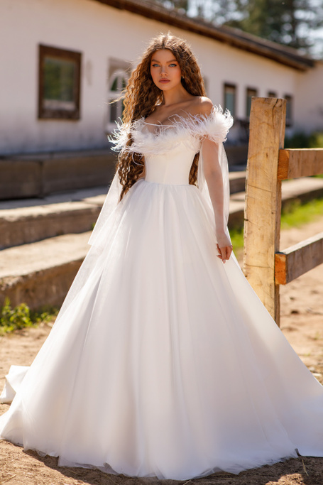 Купить свадебное платье «Адыгея» Стрекоза из коллекции Любава 2023 года в салоне «Мэри Трюфель»