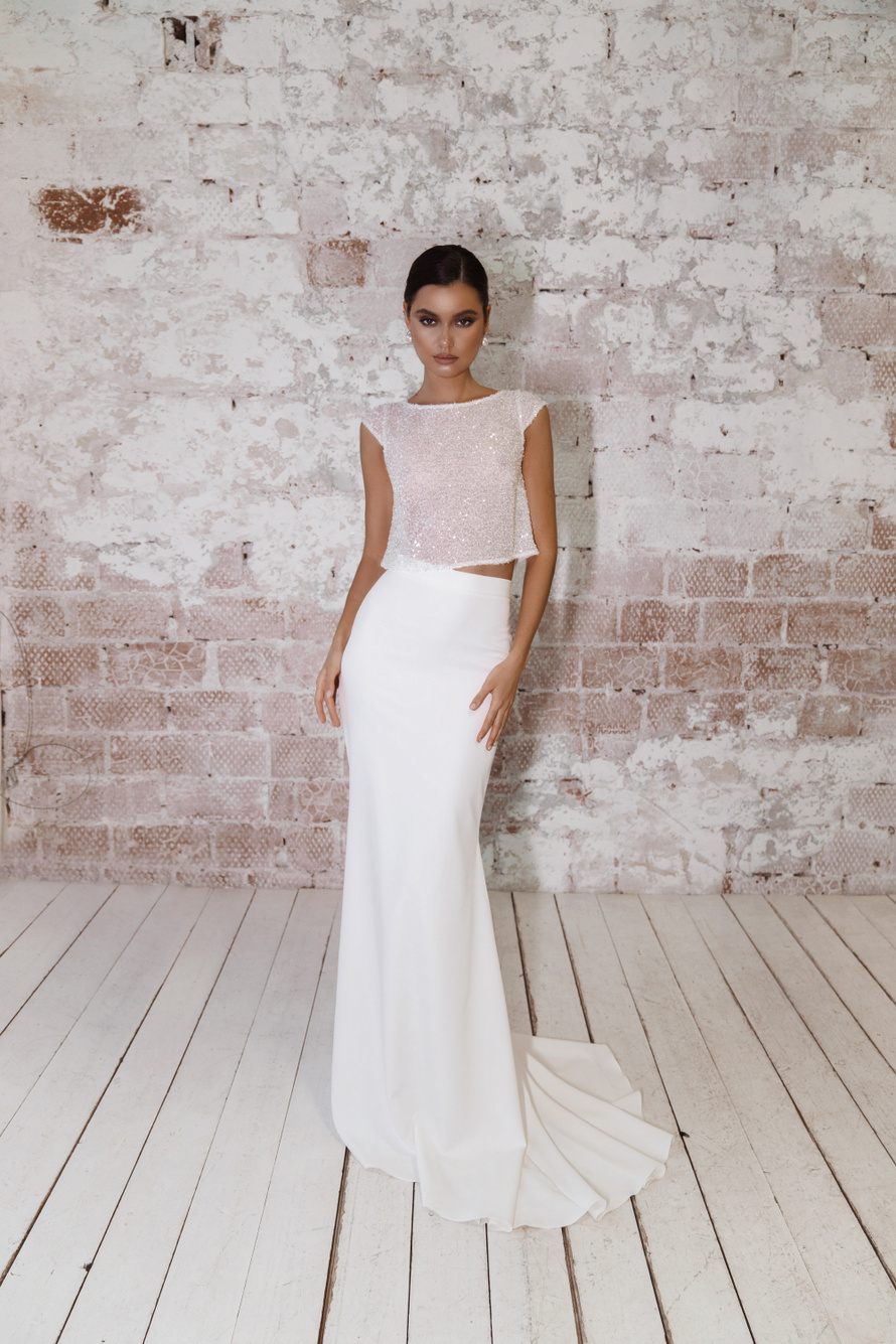 Свадебное платье «Коллин+Колет» Марта — купить в Краснодаре платье Коллин+Колет из коллекции 2020 года