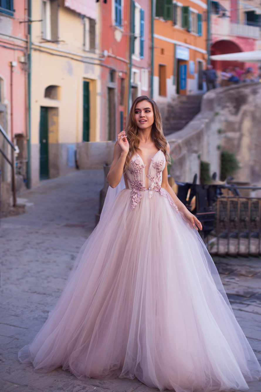 Купить свадебное платье «Петуния» Анже Этуаль из коллекции 2019 года в салоне свадебных платьев