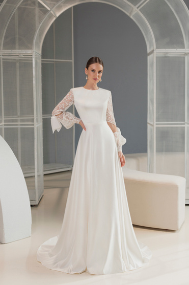 Купить свадебное платье «Ладэлин» Мэрри Марк из коллекции 2022 года в Мэри Трюфель