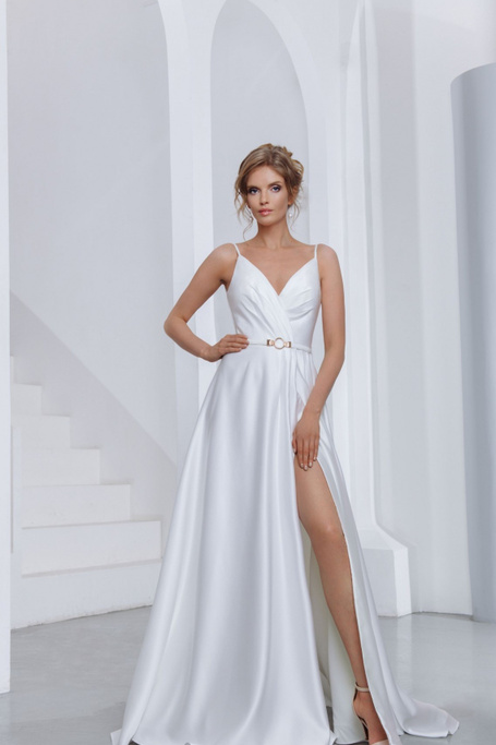 Свадебное платье «Фиделия» Инфанта — купить в Краснодаре платье Инфанта из коллекции "Мир кристаллов" 2020