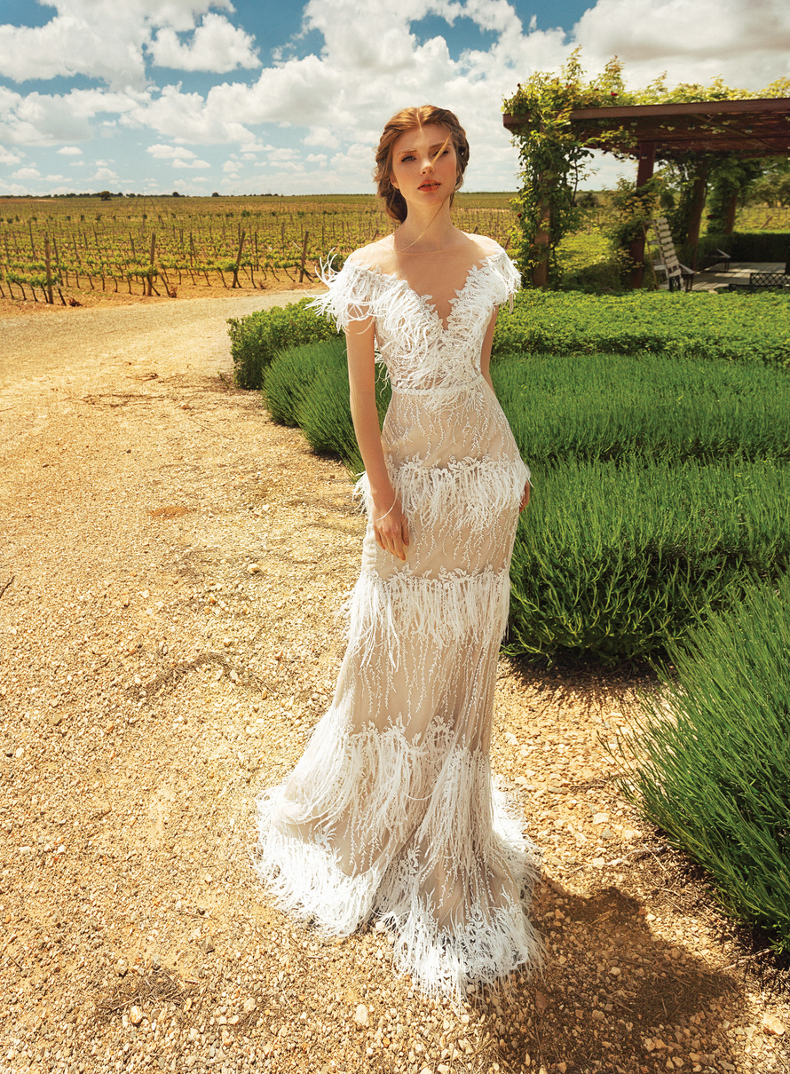 Купить свадебное платье «Верита» Татьяны Каплун из коллекции «Вайлд Винд 2019» в салоне