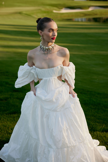 Купить свадебное платье «Вае» Анже Этуаль из коллекции Розе Де Вентс 2024 года в салоне «Мэри Трюфель»
