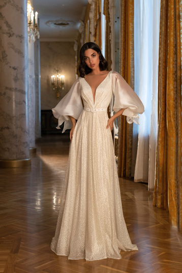 Купить свадебное платье «Амира» Мэрри Марк из коллекции Бриллиант 2022 года в салоне «Мэри Трюфель»