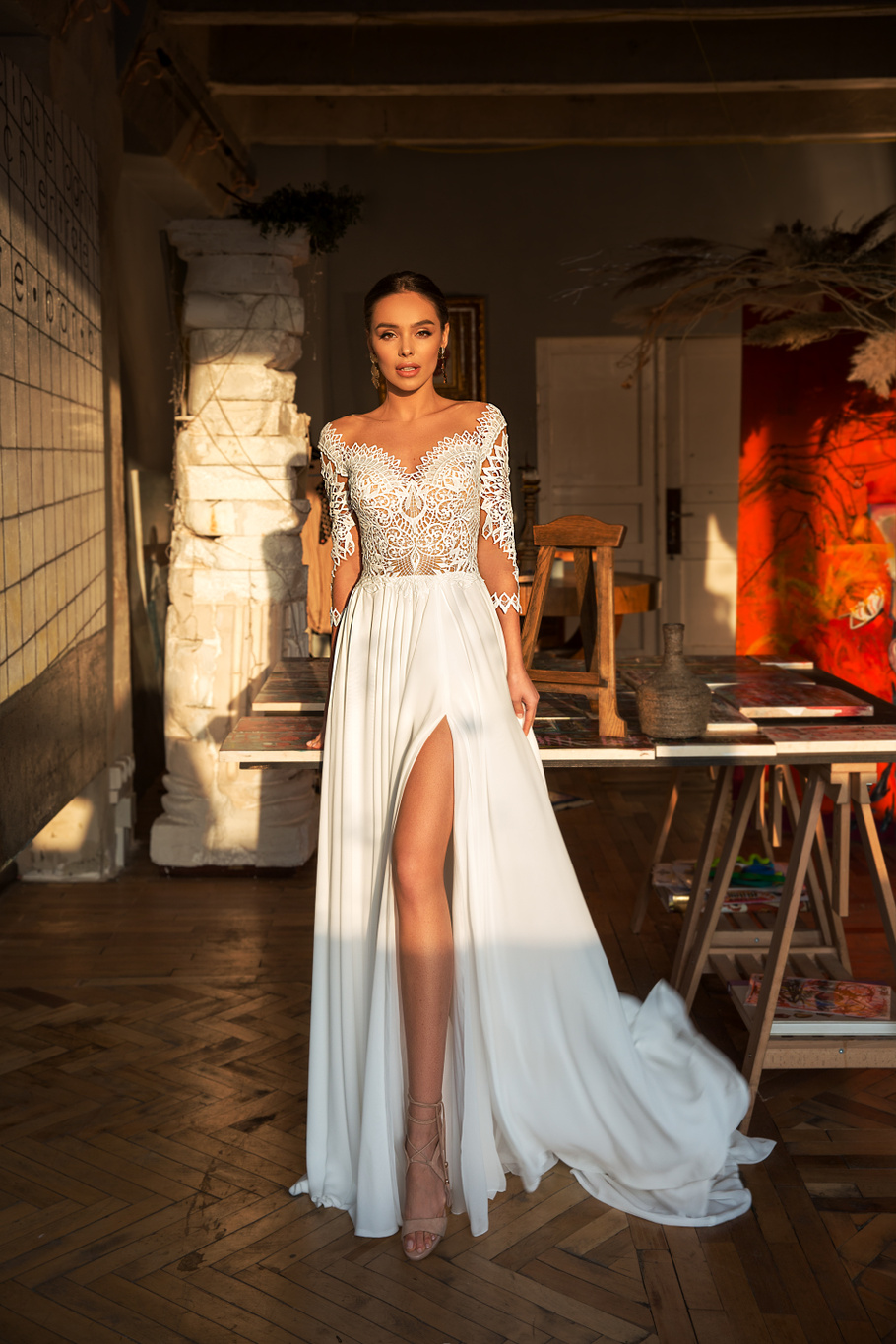 Купить свадебное платье «Элис» Жасмин из коллекции 2019 года в Ярославлье