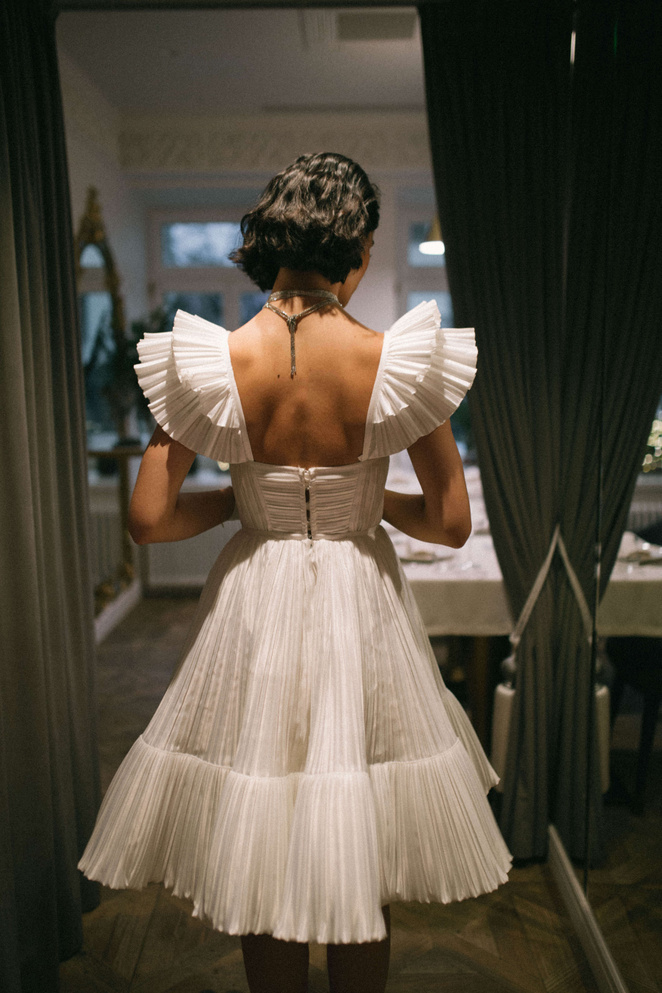 Купить свадебное платье «Аеда» Рара Авис из коллекции Трилогия Любви 2022 года в салоне «Мэри Трюфель»