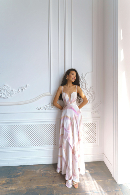 Купить свадебное платье «Флора» Рара Авис из коллекции Искра 2021 года в интернет-магазине