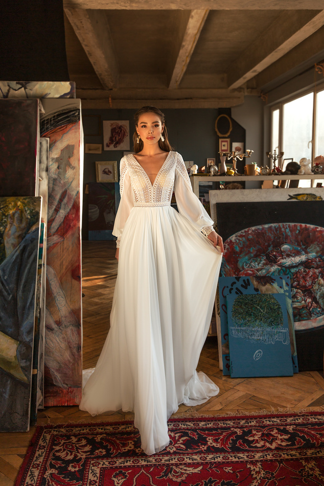 Купить свадебное платье «Шейла» Жасмин из коллекции 2019 года в Ярославлье
