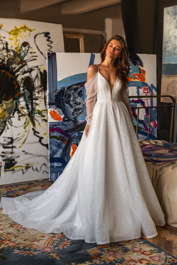 Купить свадебное платье «Энни» Жасмин из коллекции 2022 года в Санкт-Петербурге