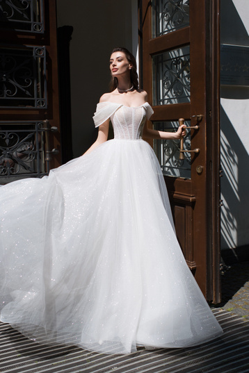 Купить свадебное платье «Джаконда» Мэрри Марк из коллекции Дольче Вита 2024 года в  Мэри Трюфель