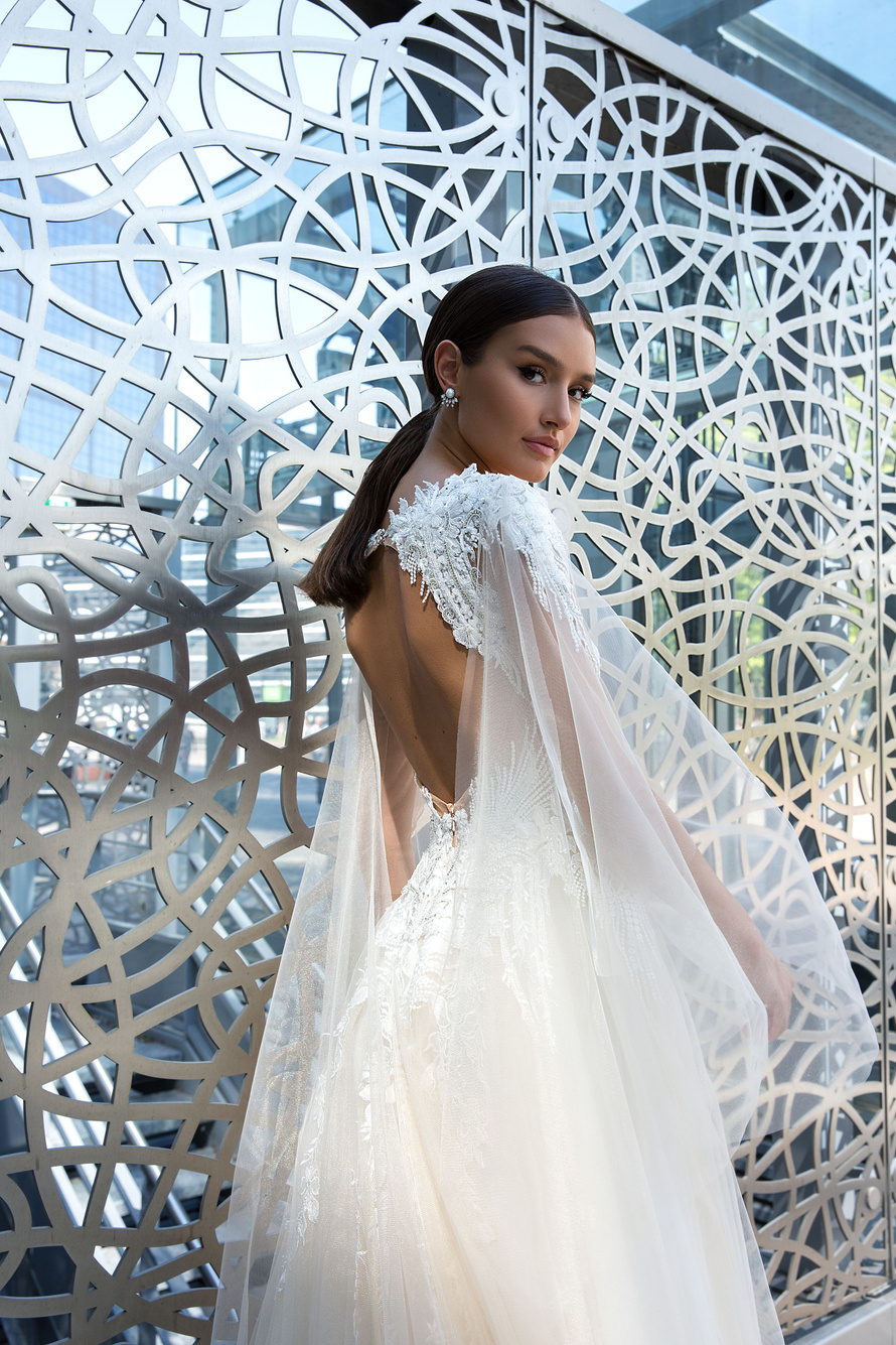 Купить свадебное платье «Линда» Кристал Дизайн из коллекции Париж 2019 в Краснодаре недорого