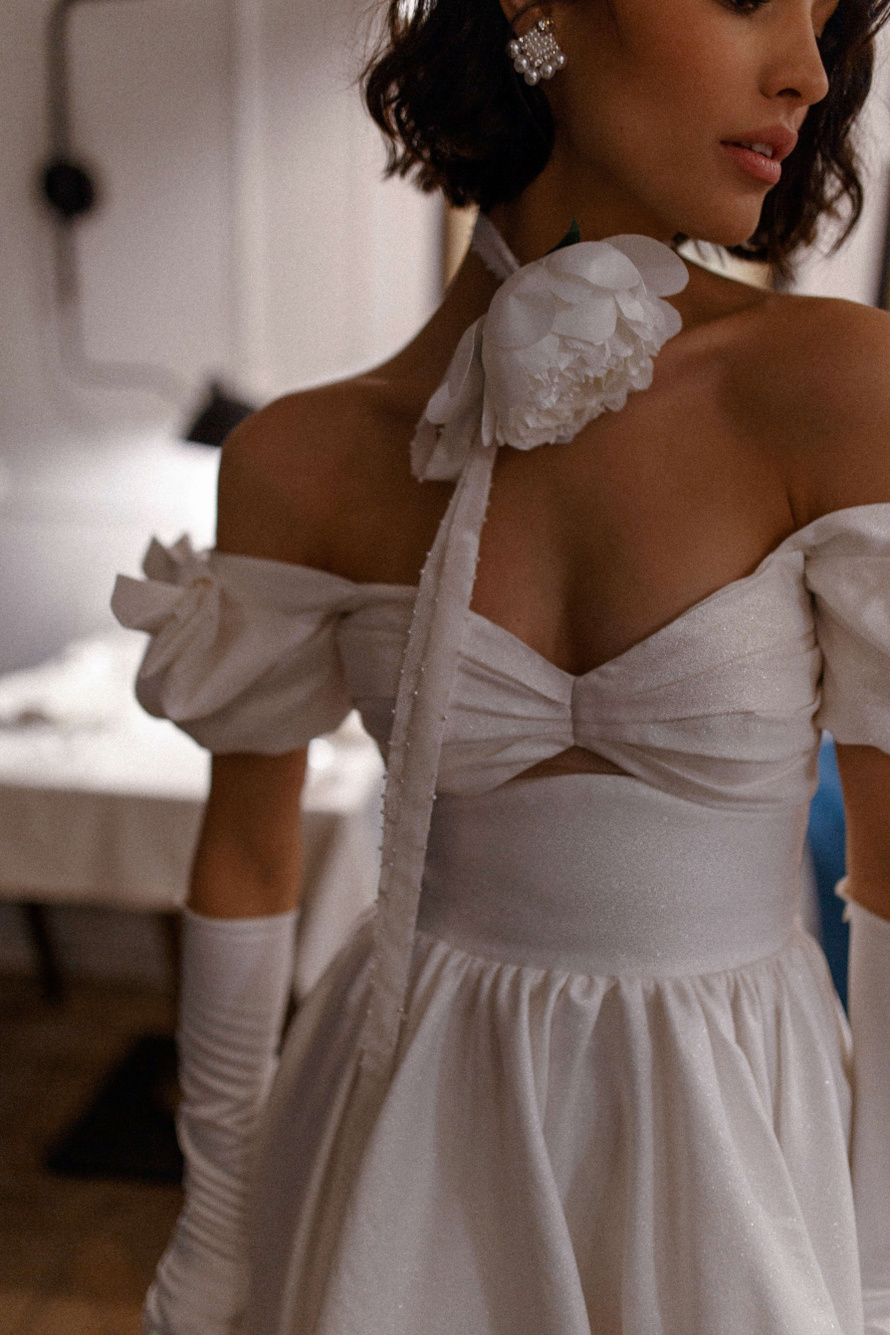 Купить свадебное платье «Евника Макси» Рара Авис из коллекции Трилогия Любви 2022 года в салоне «Мэри Трюфель»