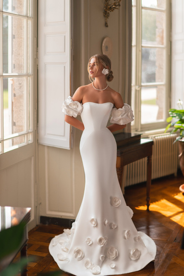 Satin wedding dresses