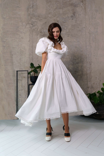 Купить свадебное платье «Мирьема» Рара Авис из коллекции Аморе Мио 2022 года в салоне «Мэри Трюфель»
